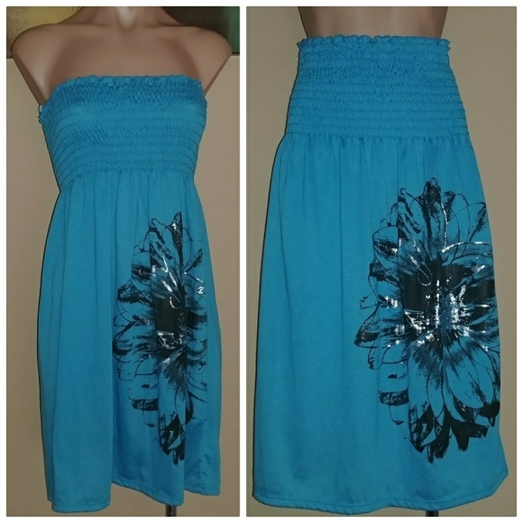 METALLIC FLORAL VERSATILE DRESS SKIRT MI MANCHI - Picture 1 of 6